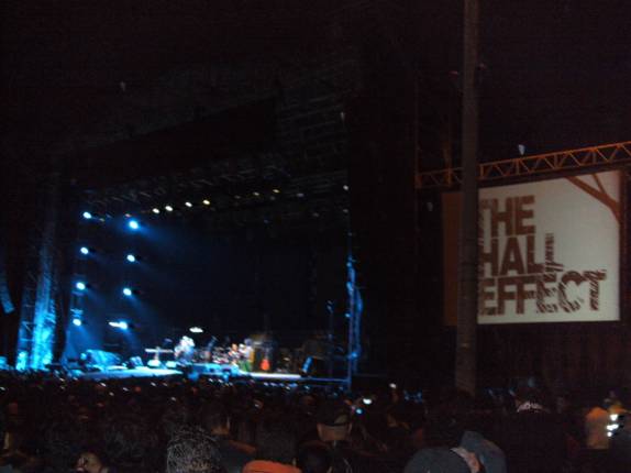 Show do The Hall Effect em Bogotá, na Colômbia
